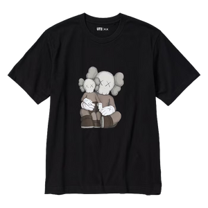 KAWS x Uniqlo T-Shirt Black Graphic