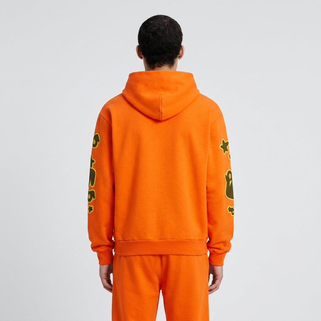 Sp5der Beluga Hoodie Orange