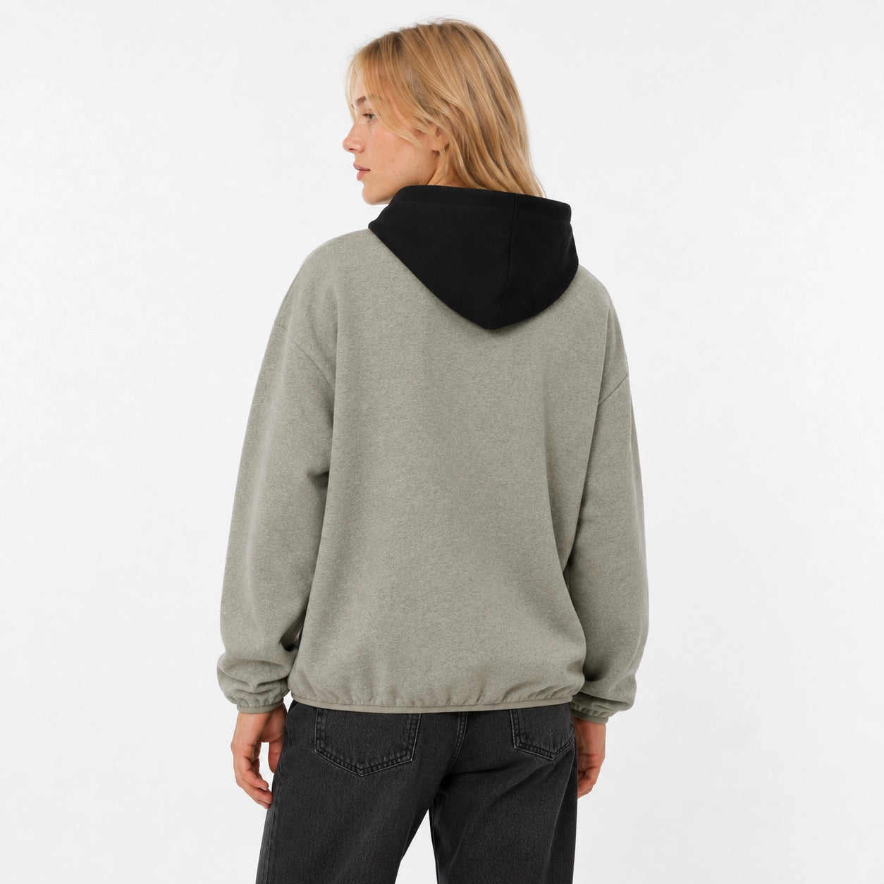 Fear of God Essentials NBA Hoodie Warm Heather/Black