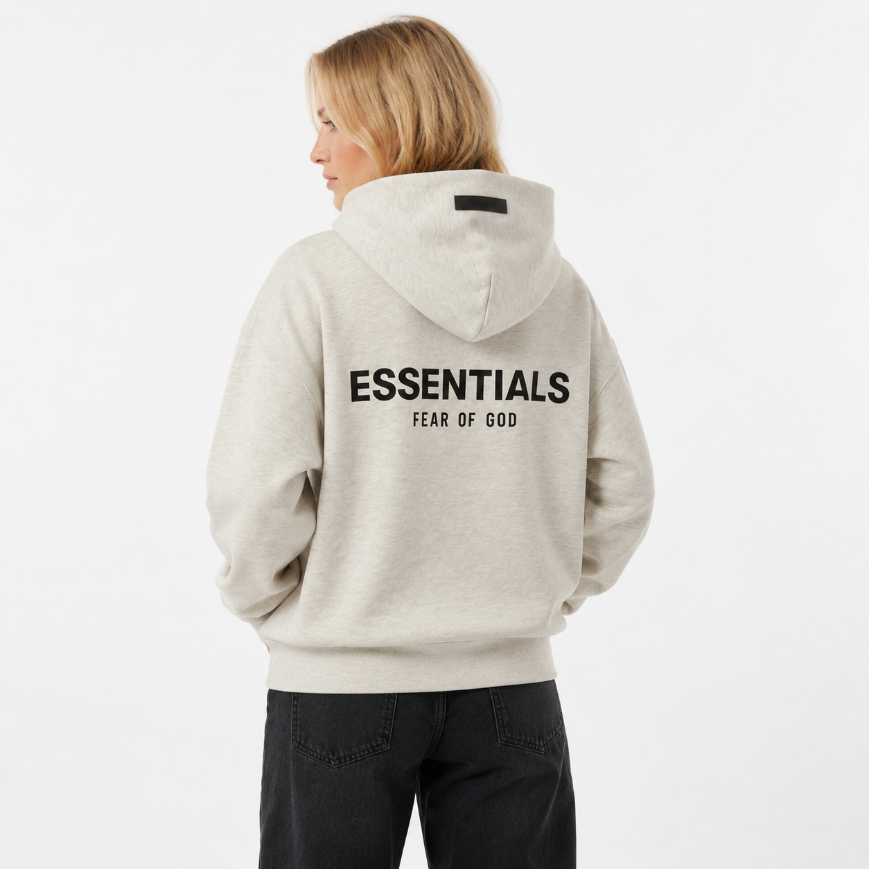 Fear of God Essentials Hoodie Light Oatmeal