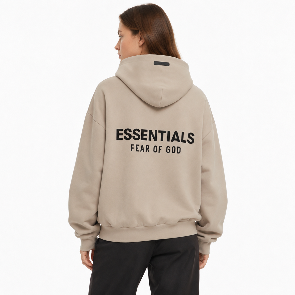 Fear of God Essentials Hoodie Desert Sand