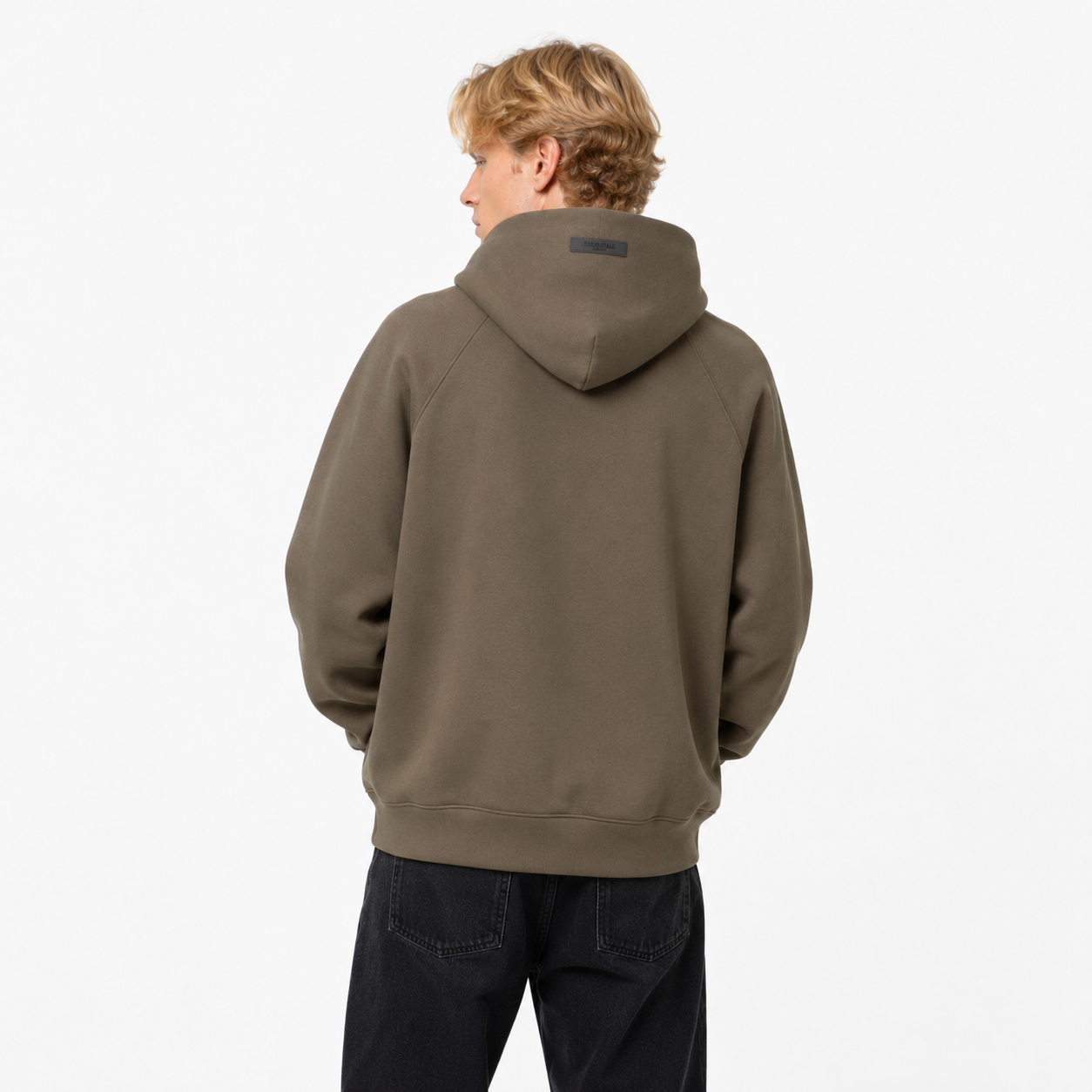 Fear of God Essentials Hoodie Wood