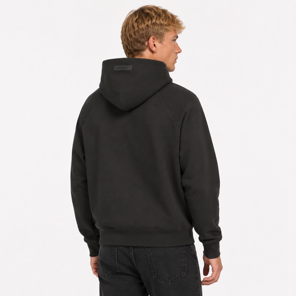 Fear of God Essentials Hoodie Off Black