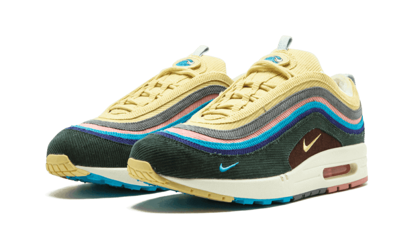 Nike Air Max 1/97 Sean Wotherspoon (Extra Lace Set Only), Light Blue Fury/Lemon Wash (AJ4219-400)