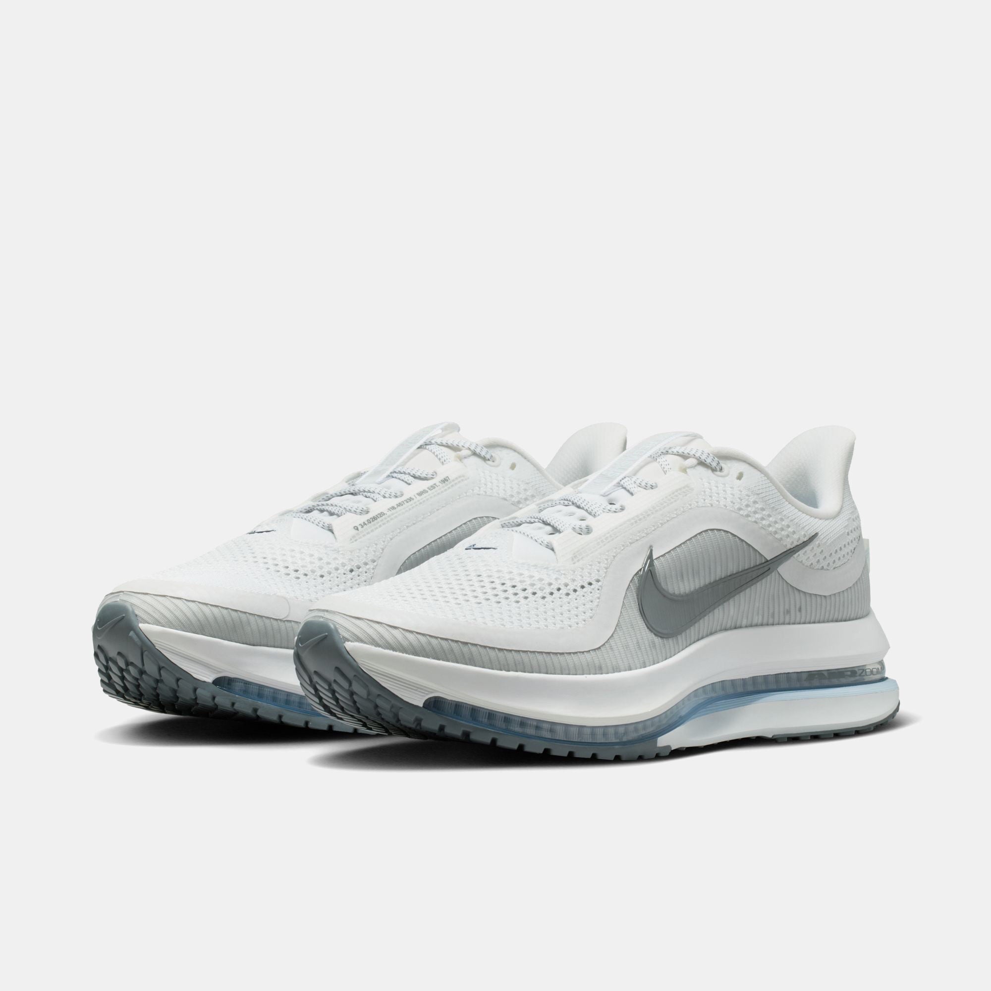 Nike Pegasus Premium Road Running Shoes White/Grey Fog/Hydrogen Blue/Aluminum