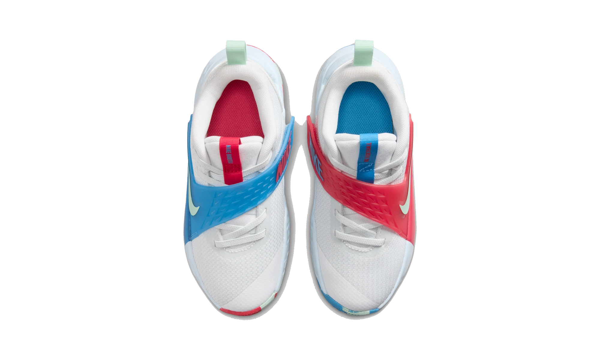 Nike Team Hustle D 12 Off-White/Aurora Blue/Tropical Pink/Arctic Green
