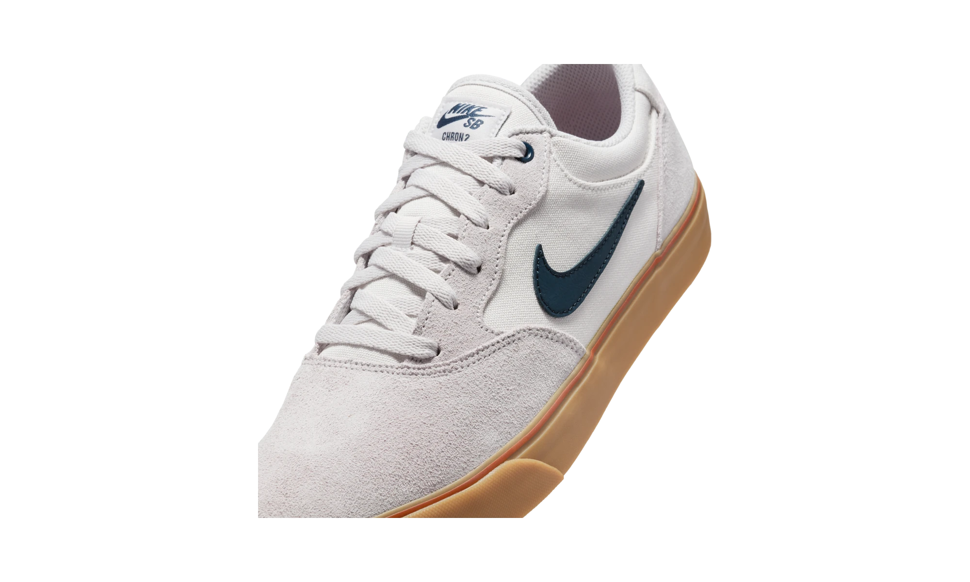 Nike SB Chron 2 Skate Shoe Vast Grey/Dark Russet/Gum Light Brown/Armoury Navy
