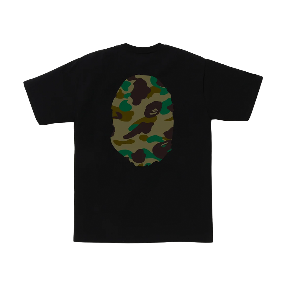BAPE 1st Camo Big Ape Head T-Shirt Black Green