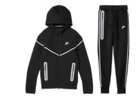 Nike Sportswear Tech Fleece Full Zip Windrunner Hoodie Black/Bemis Silver