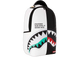 Sprayground Shark Central Inverted Split DLXSV Backpack White/Black