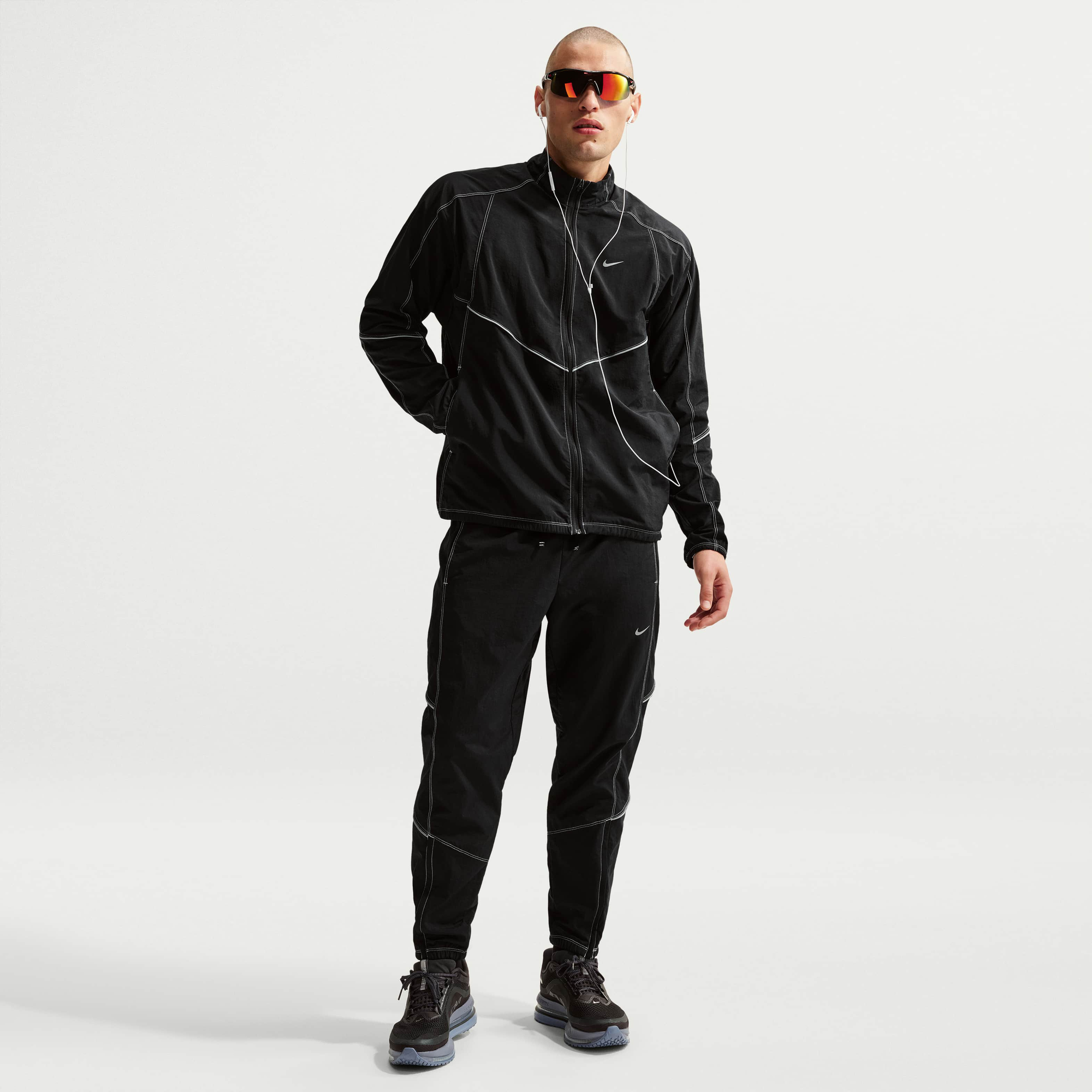 Nike Retro Dri-FIT Tracksuit Jacket Black/Black/Black
