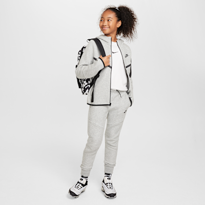 Nike Sportswear Tech Fleece Older Kids' Joggers Dark Grey Heather/Black/Black