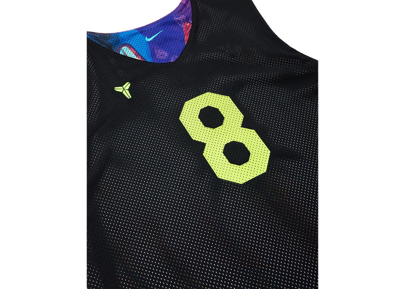 Nike What The Kobe Reversible Jersey Black/Bright Crimson