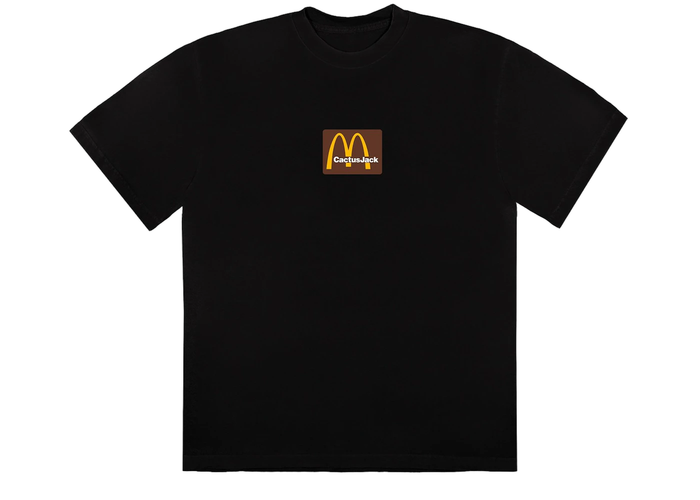 Travis Scott x McDonald's Sesame Inv T-Shirt Black/Brown