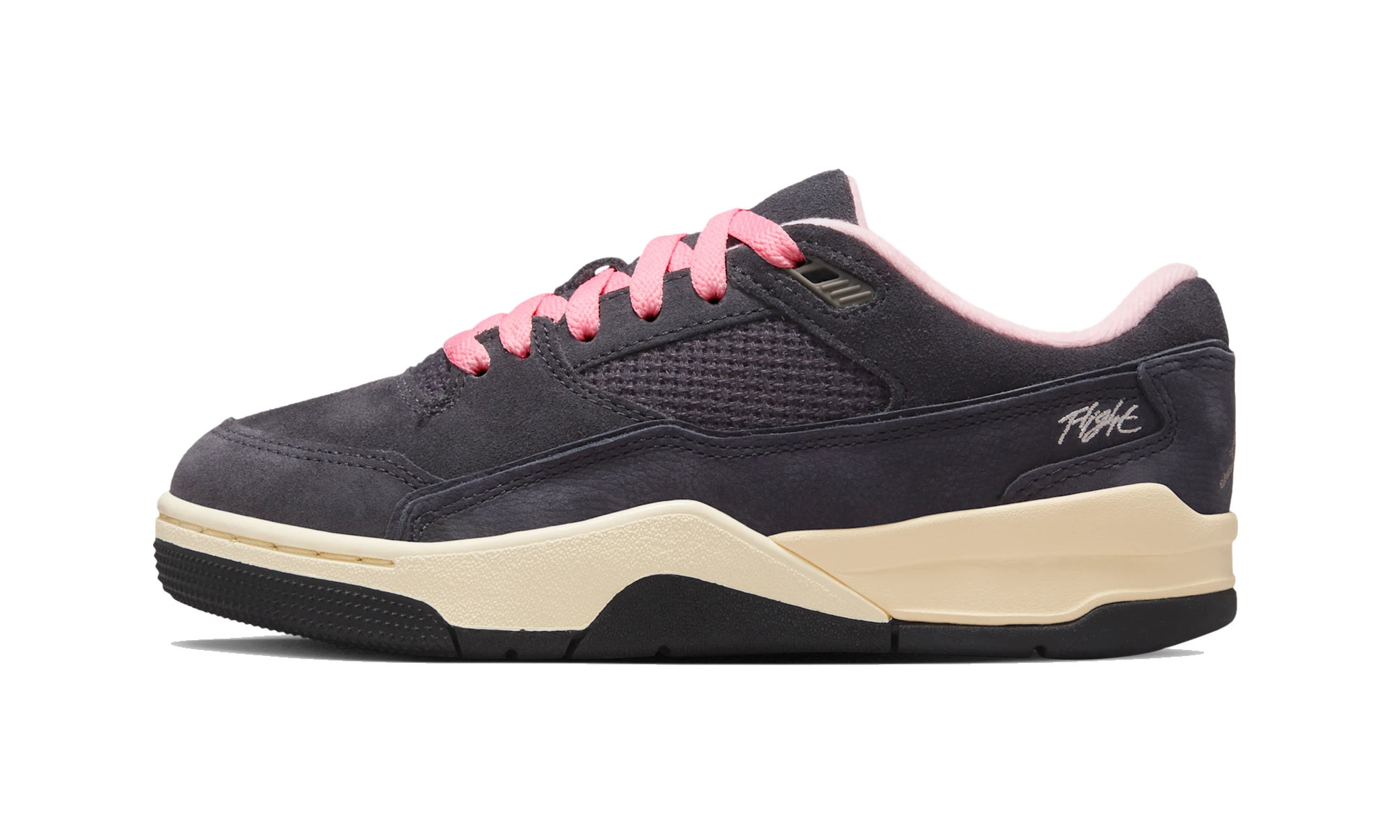 Air Jordan Flight Court Oil Grey/Arctic Punch/Muslin/Cave Stone