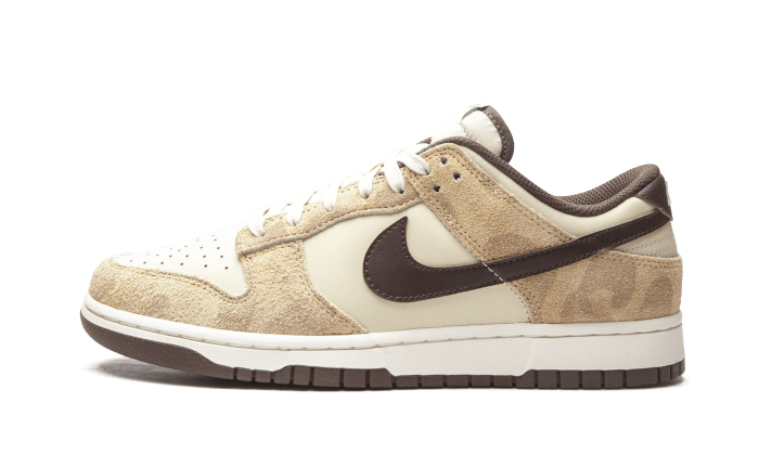 Nike Dunk Low Retro PRM Animal Pack Giraffe/Cheetah, Beach/Baroque Brown-Canvas-Sail (DH7913-200)