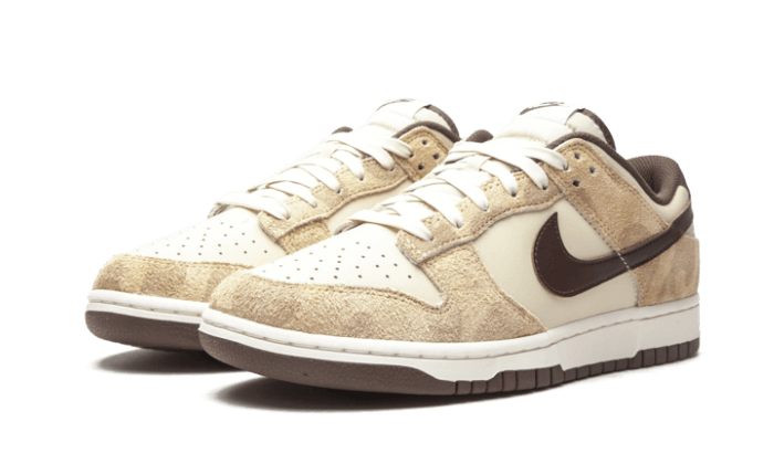 Nike Dunk Low Retro PRM Animal Pack Giraffe/Cheetah, Beach/Baroque Brown-Canvas-Sail (DH7913-200)