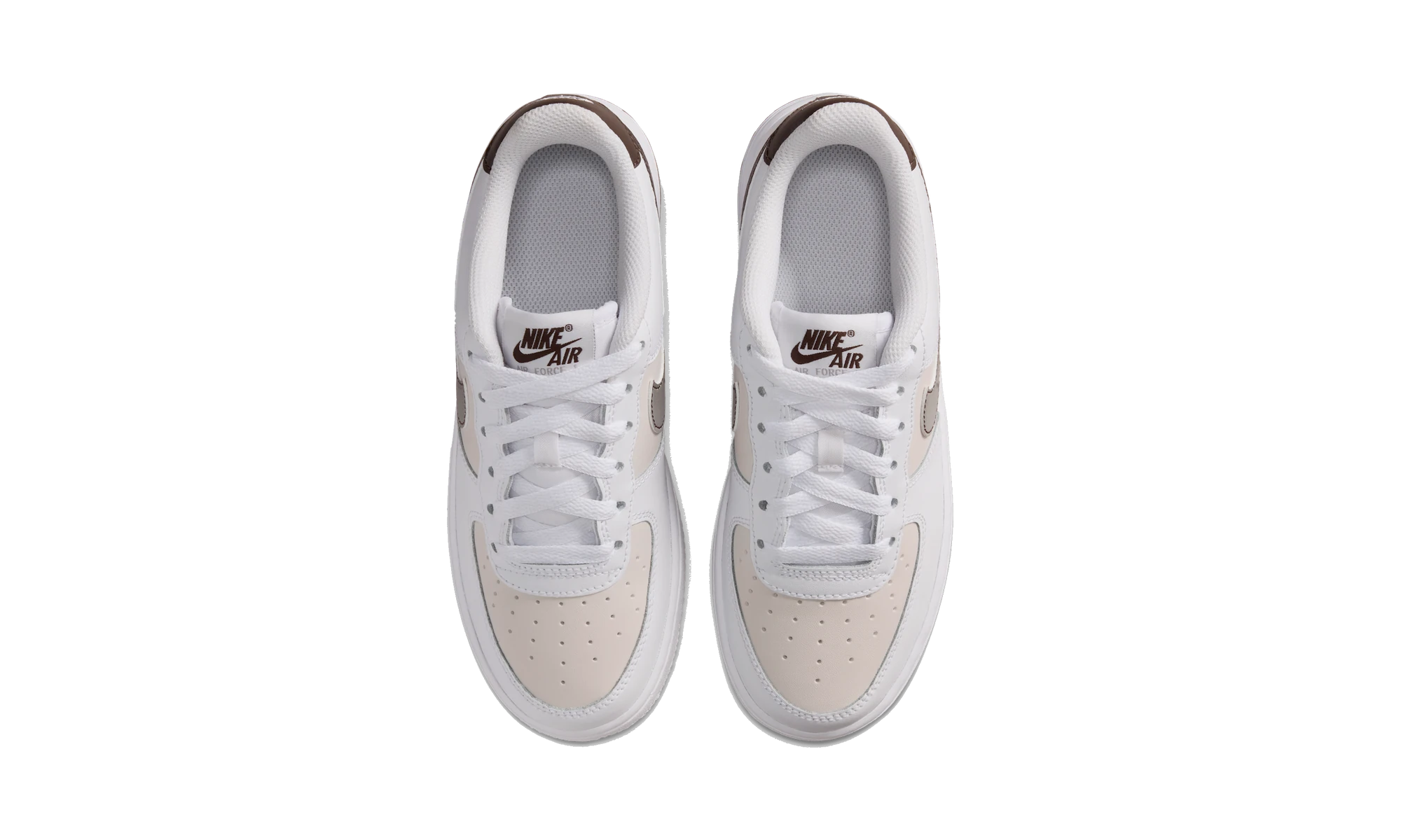 Nike Air Force 1 White/Baroque Brown/Phantom/College Grey