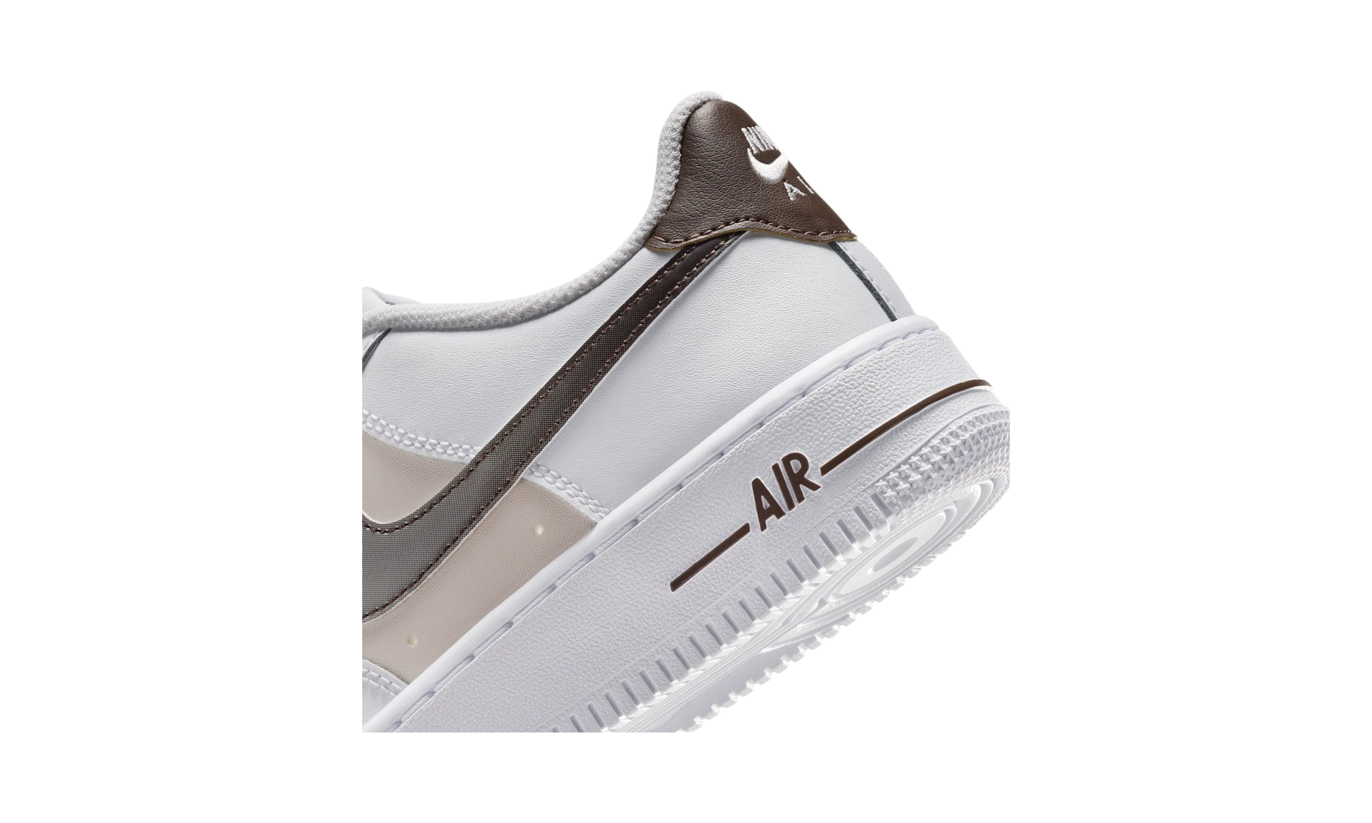 Nike Air Force 1 White/Baroque Brown/Phantom/College Grey