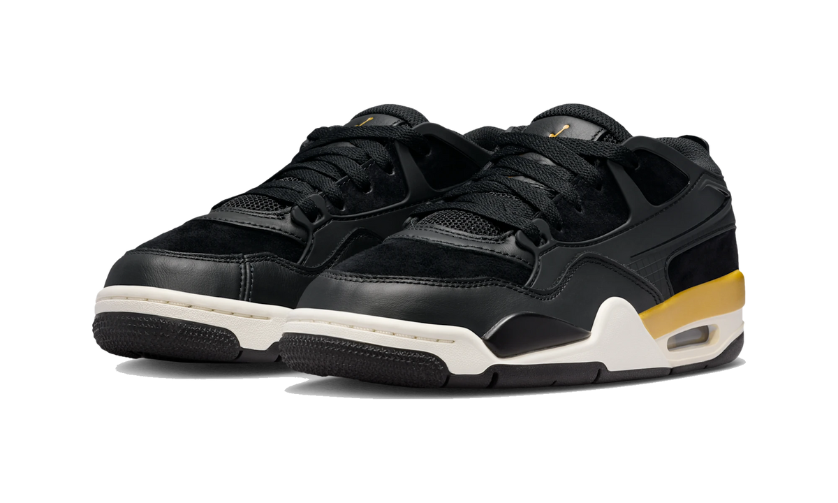 Air Jordan 4 RM Black Metallic Gold