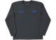 KAWS x The North Face L/S T-Shirt Asphalt Grey