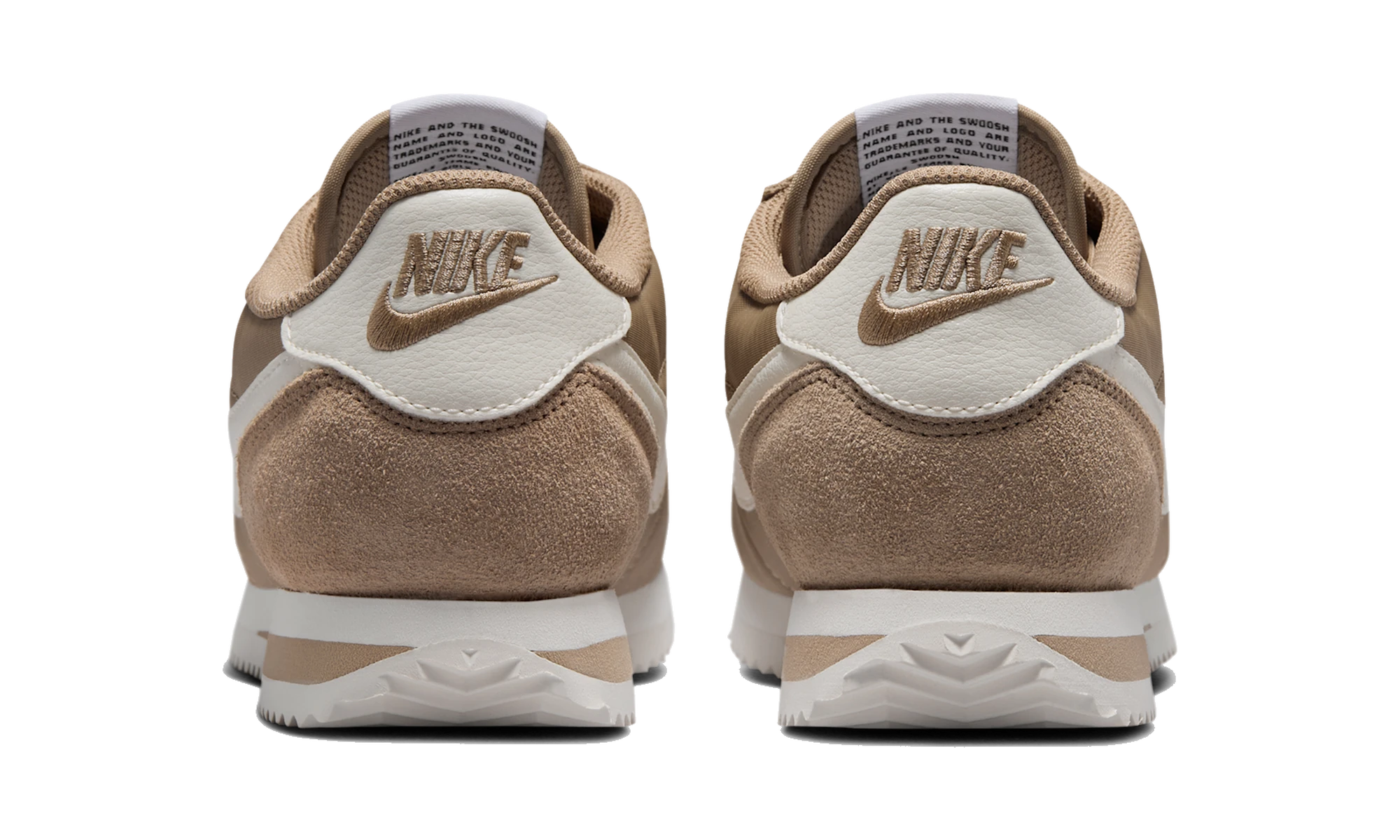 Nike Cortez Textile British Khaki/Black/Safety Orange/Sail