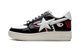 A Bathing Ape Bape Sta Low Color Block Shark Black