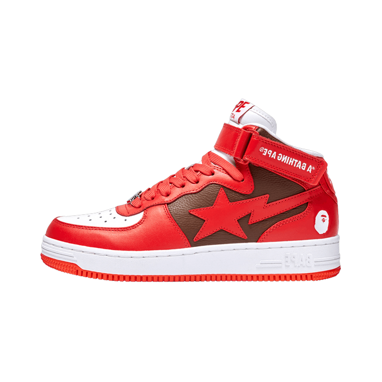 A Bathing Ape Bape Sta Mid Red (2022)