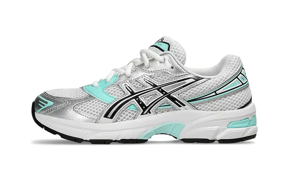 ASICS Gel-1130 White Aqua, White/Black (1204A163-102)