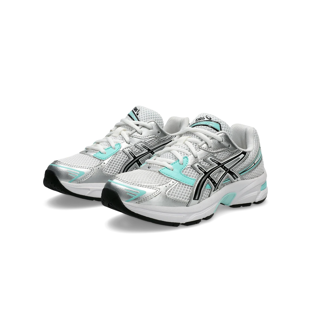 ASICS Gel-1130 White Aqua, White/Black (1204A163-102)