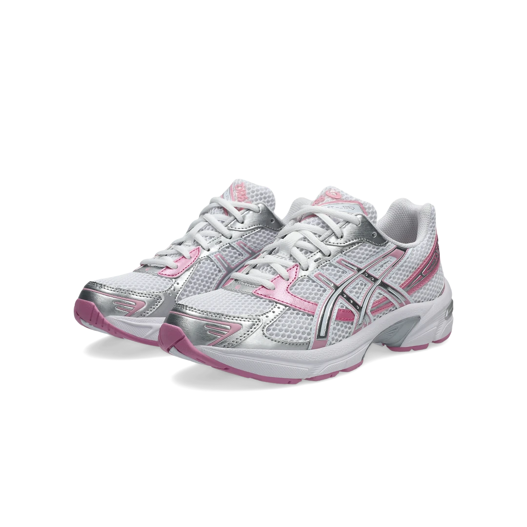 ASICS Gel-1130 White Pure Silver Pink, White/Pure Silver (1202A507-100)