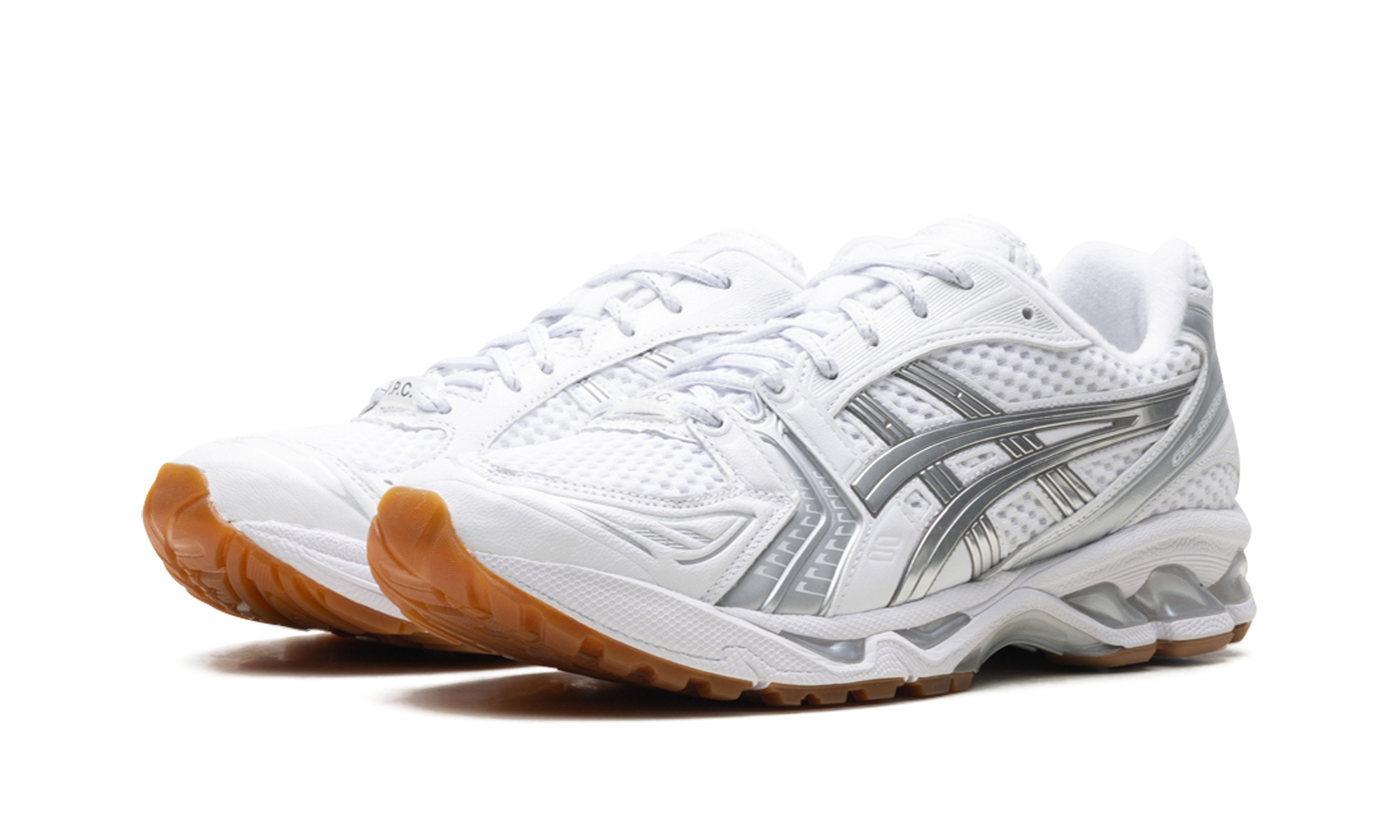 ASICS Gel-Kayano 14 A.P.C. White Pure Silver