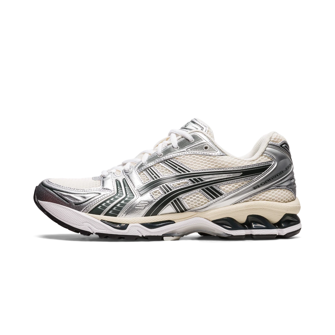 ASICS Gel-Kayano 14 Kith Cream Scarab (2023), Cream/Scarab (1201A954-100)