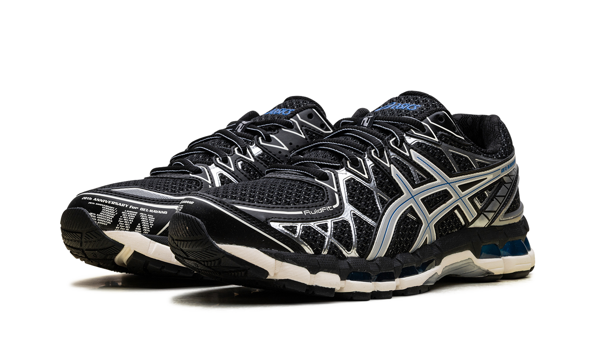 ASICS Gel-Kayano 20 Black Pure Silver