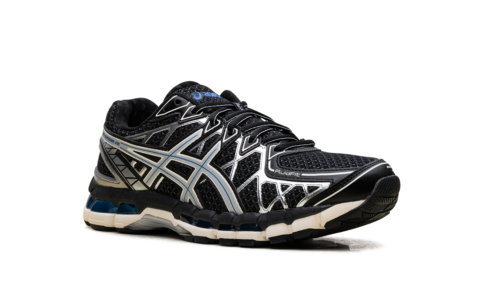 ASICS Gel-Kayano 20 Black Pure Silver