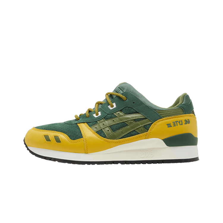 ASICS Gel-Lyte III '07 Remastered Kith Marvel X-Men Rogue Opened Box (Trading Card Not Included), Green/Yellow (1201A960-300)