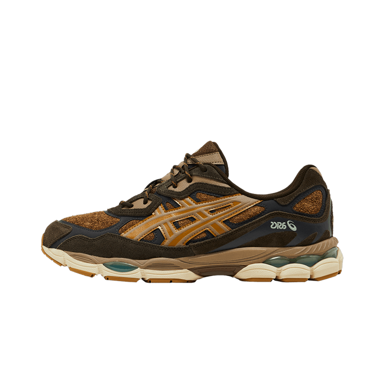 ASICS Gel-NYC Brown Storm Tan Presidio, Brown Storm/Tan Presidio (1203A477-200)