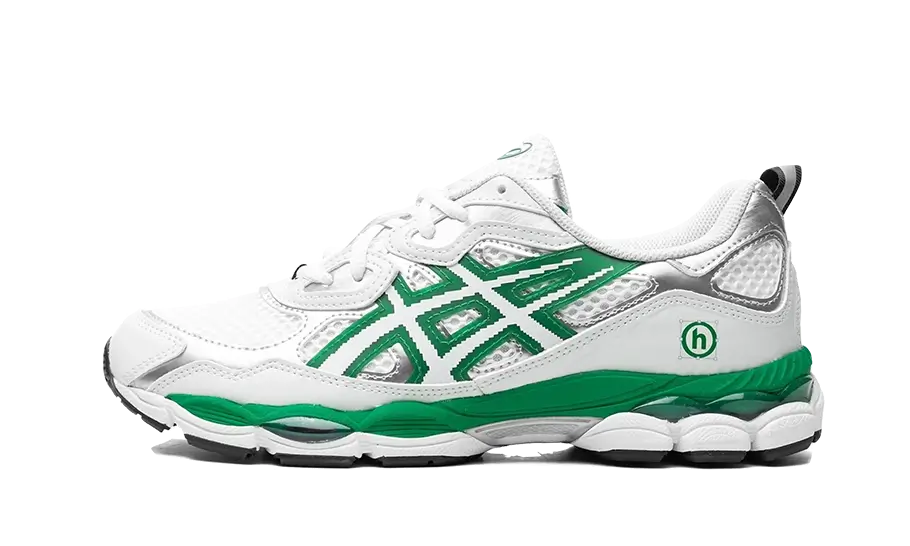 ASICS Gel-NYC Hidden NY, White/Green-Metallic Silver (1201B001-100)