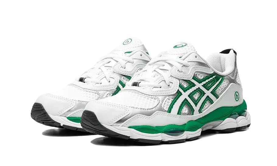 ASICS Gel-NYC Hidden NY, White/Green-Metallic Silver (1201B001-100)