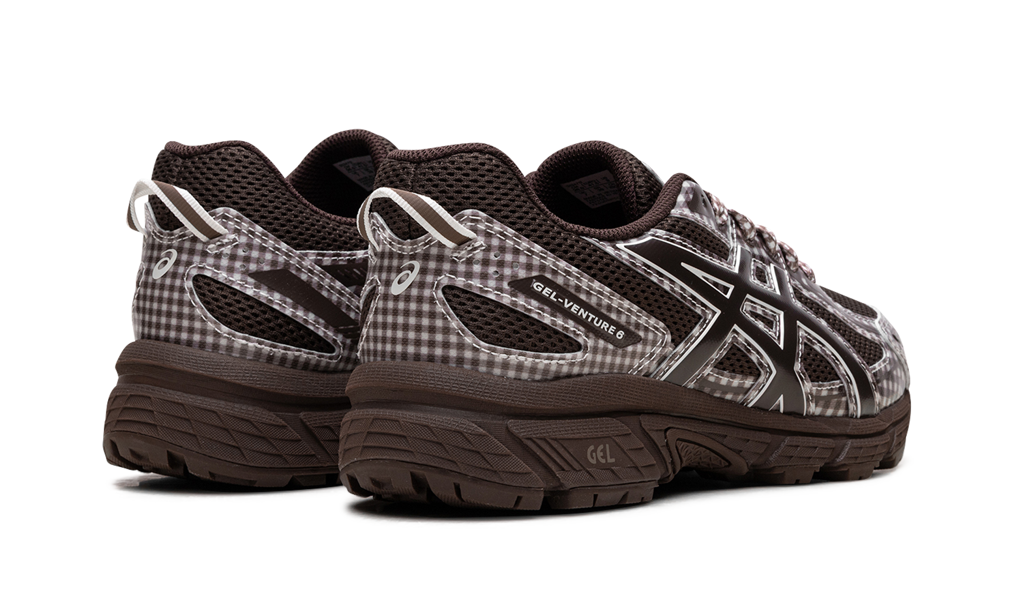 ASICS Gel-Venture 6 Story mfg. Reddish Brown Gingham