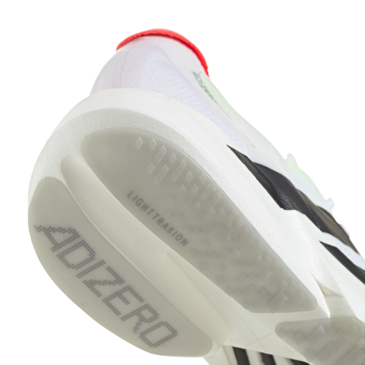 Adidas Adizero Adios Pro 4 White Black, Cloud White/Core Black/Silver Metallic (JR1094)