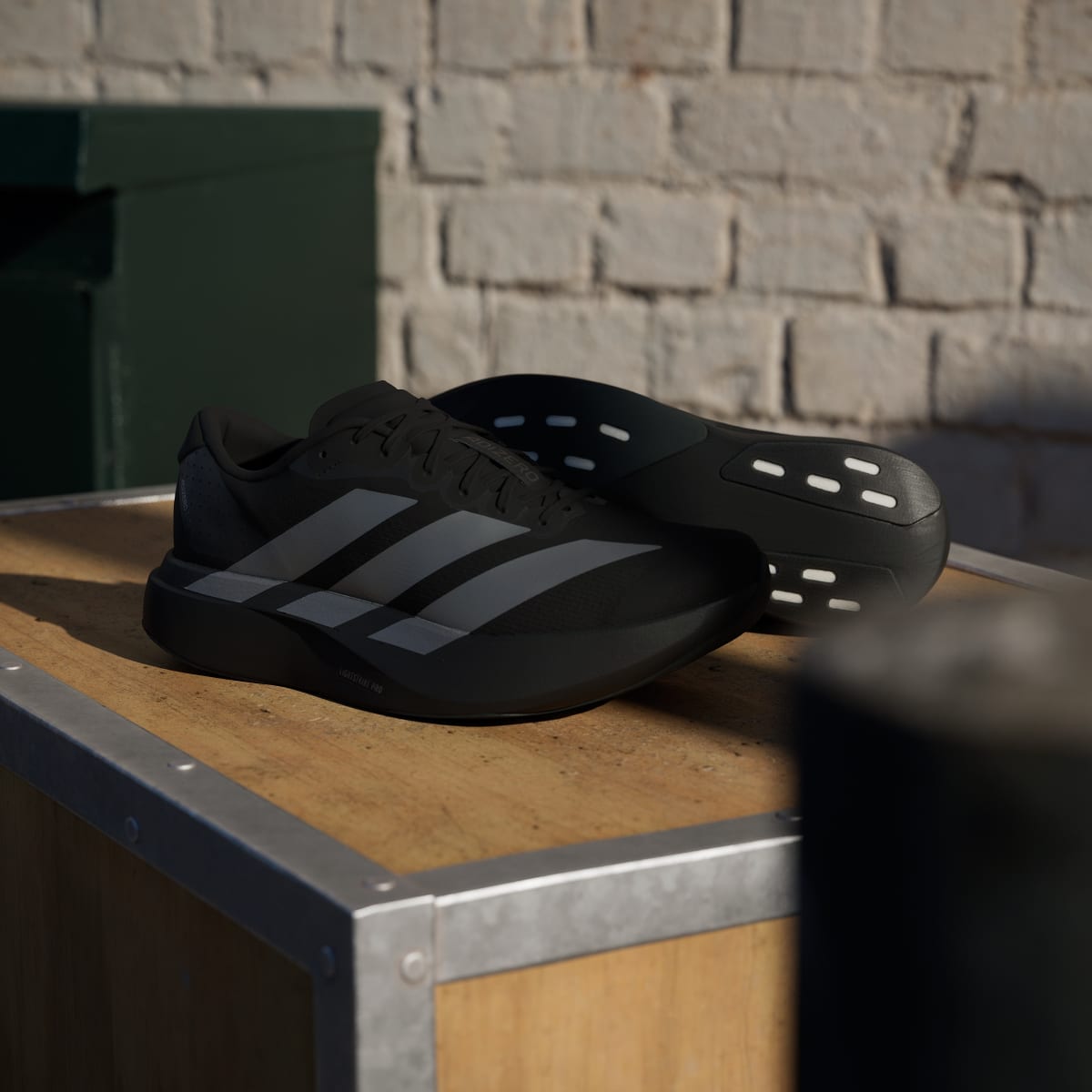 Adidas Adizero Evo SL Black Iron Metallic