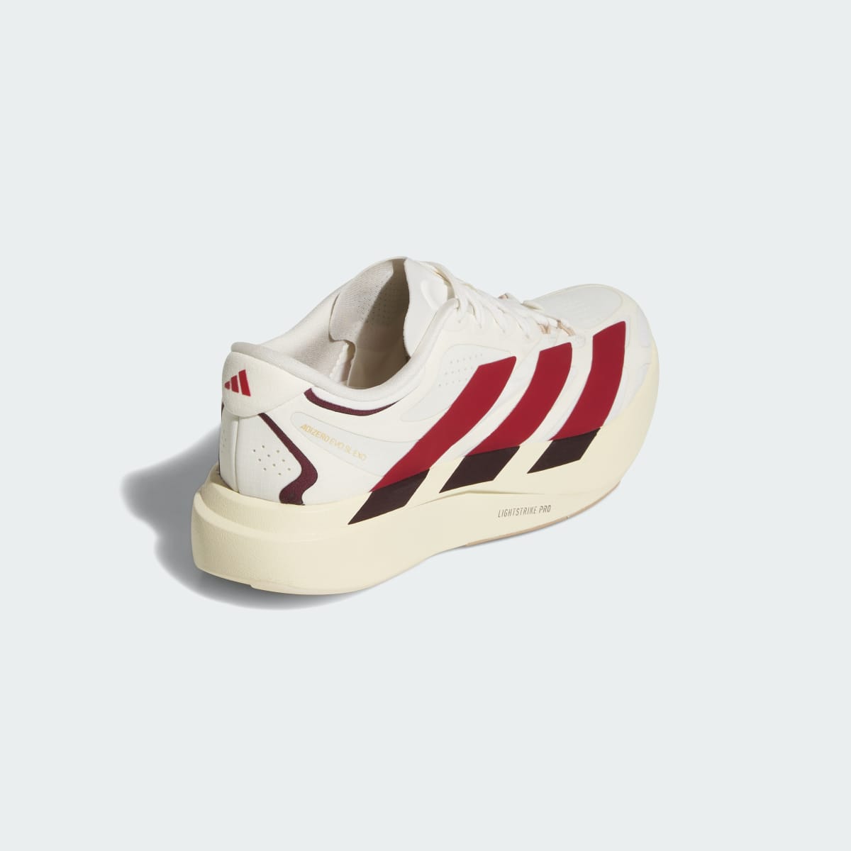 Adidas Adizero Evo SL Exo Suede Lightstrikepro Core White Team Victory Red