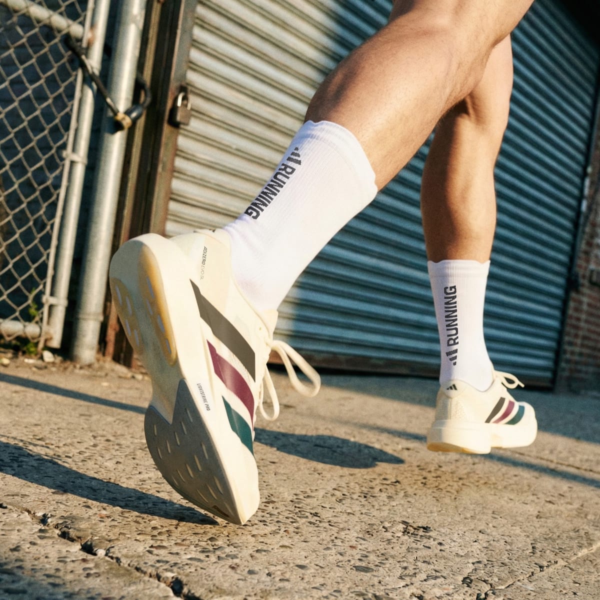 Adidas Adizero Evo SL Grey Shadow Olive Maroon