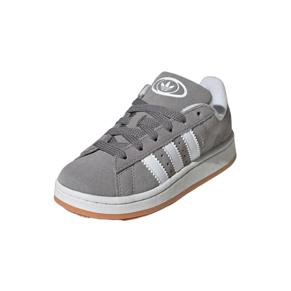 Adidas Campus 00s Elastic Grey White (PS), Grey Three/Cloud White/Gum (JI4330)
