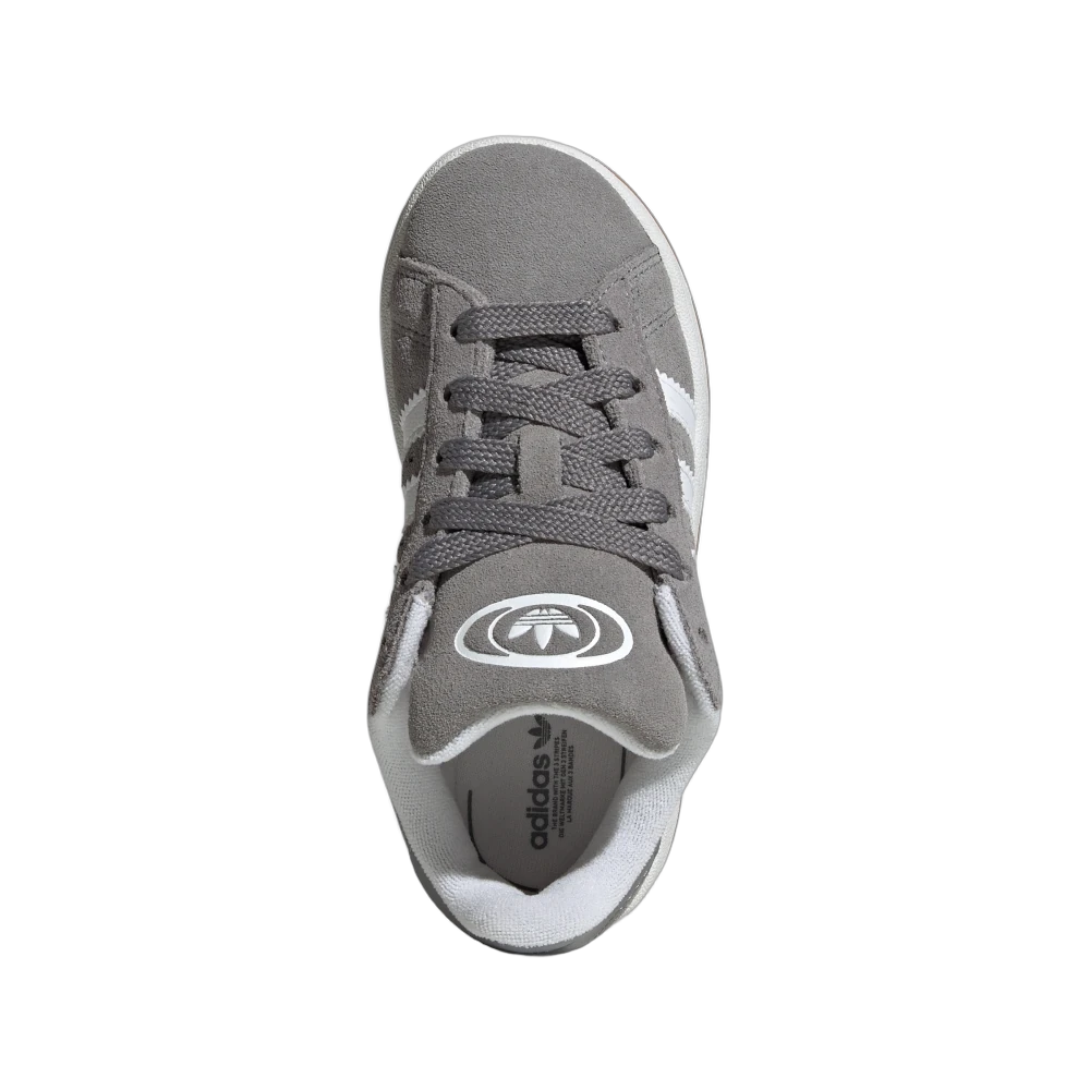 Adidas Campus 00s Elastic Grey White (PS), Grey Three/Cloud White/Gum (JI4330)