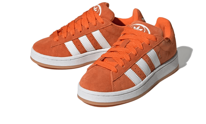 Adidas Campus 00s Orange Gum, Cloud White/Cloud White/Gum (IE7588)