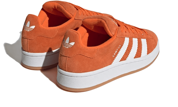 Adidas Campus 00s Orange Gum, Cloud White/Cloud White/Gum (IE7588)