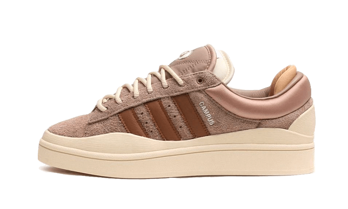 Adidas Campus Light Bad Bunny Chalky Brown, Sand Beige/Brown/Cream White (ID2529)