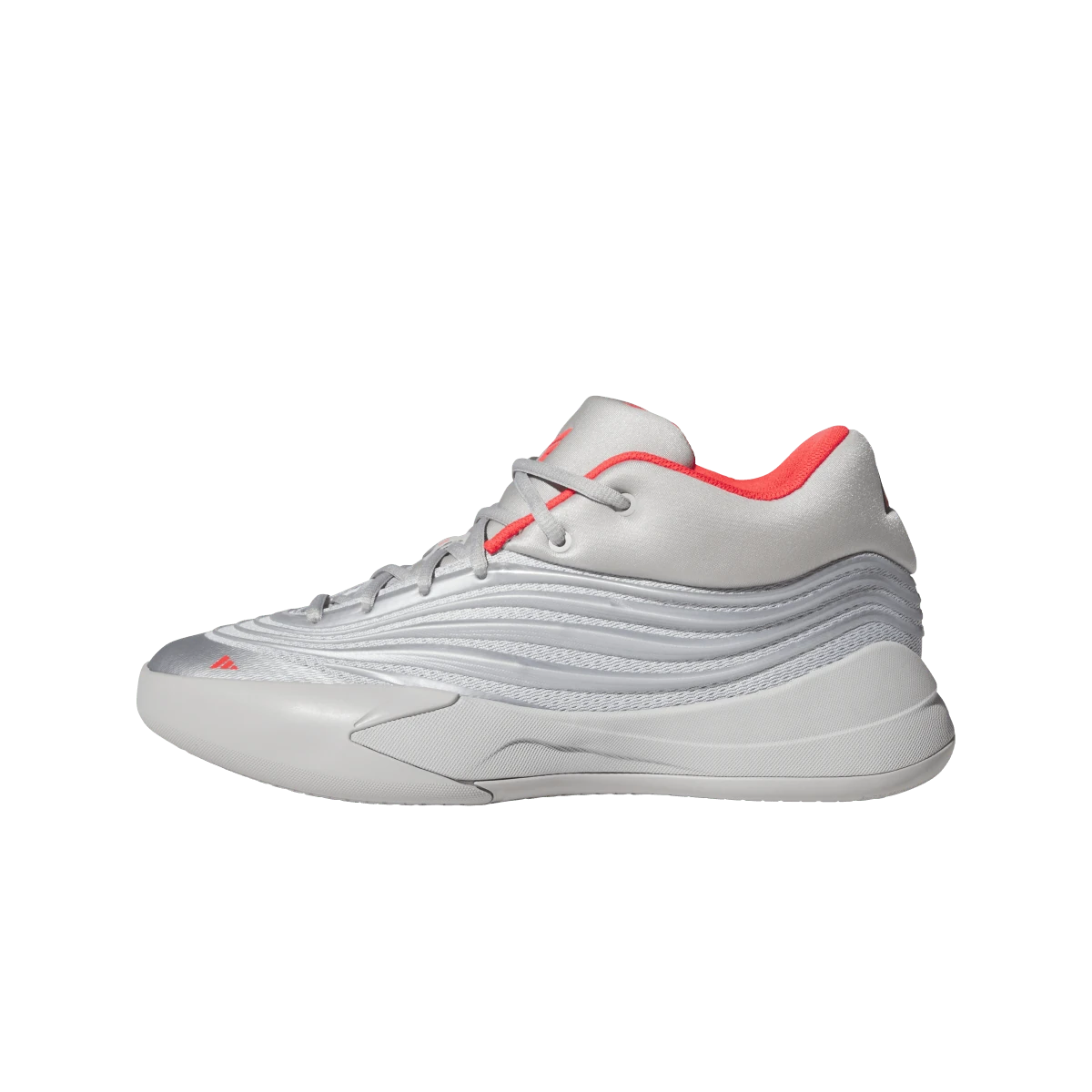 Adidas Dame 10 Silver Metallic Lucid Red